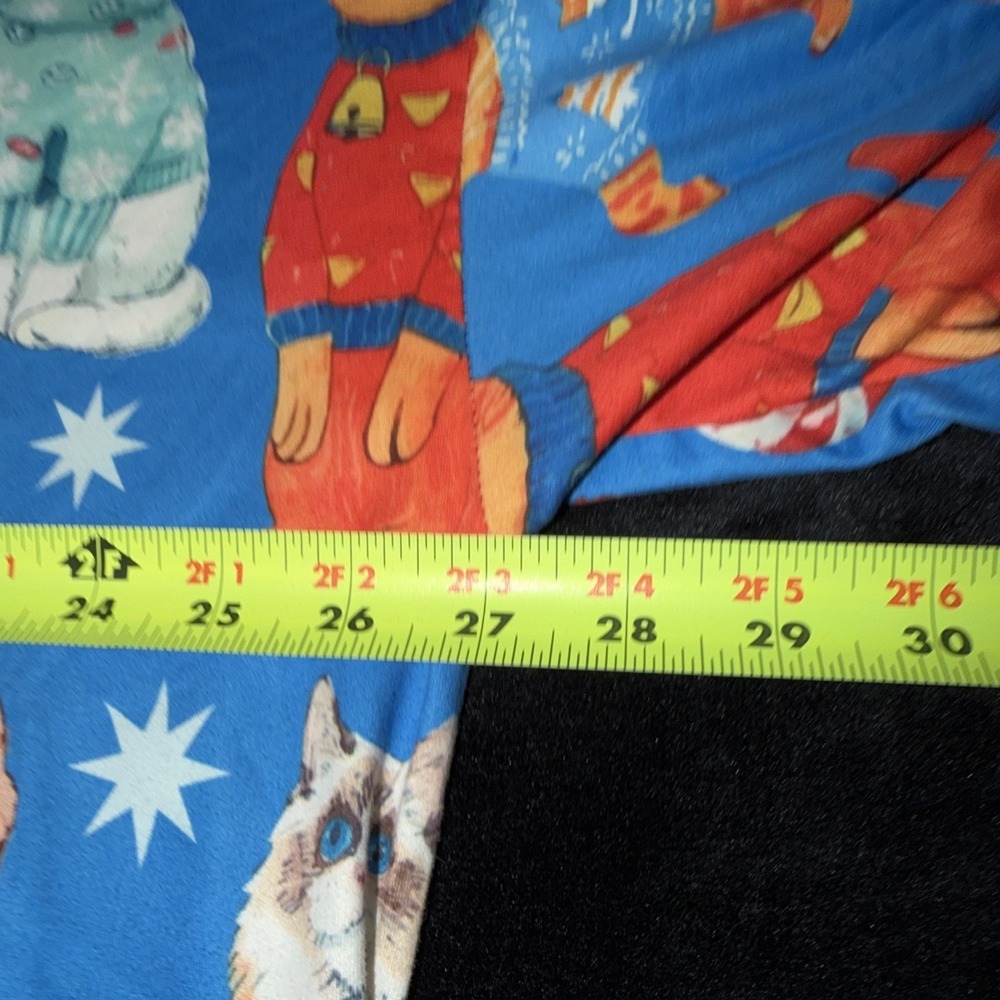 Ekouaer Women's Cat Nightgown Soft X-Large Blue Multicolor Very Soft - Picture 5 of 7